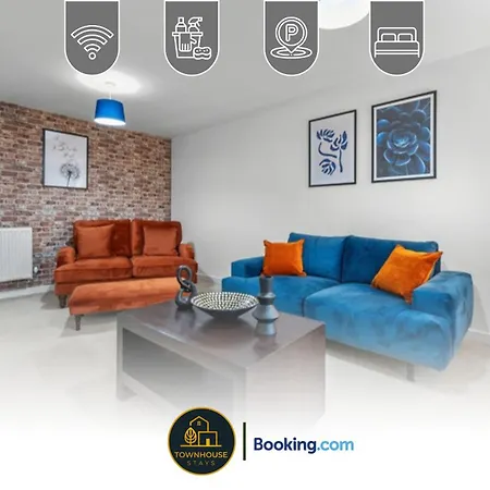 4br House By Townhouse Short Lets & Serviced With Wi-fi & Free Parking * Birmingham